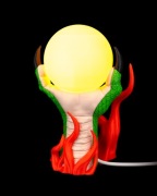 Lampa Nocna Smocza Łapa z Magiczną Kulą Dekoracja Fantasy