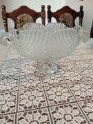 Kryształowa patera na owoce