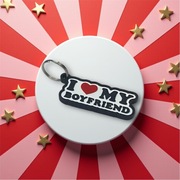 Wyjątkowy breloczek na Walentynki - "I LOVE MY BOYFRIEND"!