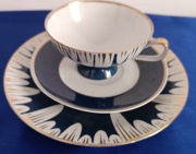 TRIO ZESTAW ŚNIADANIOWY PORCELANA FINE CHINA LICHTE