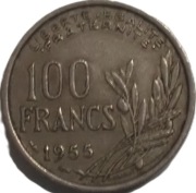 Francja 100 franbków z 1955 rok - OBEJRZYJ MOJĄ OFERTĘ