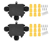 Wodoodporna puszka przyłączeniowa IP68 3-drożna do kabli