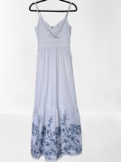 Sukienka Maxi Guess Blanche Place Haftowana Boho Biała S/36 Nowa