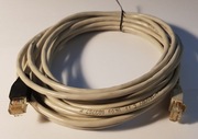 KABEL SIECIOWY INTERNETOWY RJ45 UTP kat.5e szary 5m.