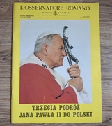 L'osservatore Romano 1987 trzecia podróż Jana Pawła II do Polski