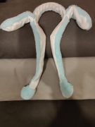 Opaska uszy królika ruchome z pompką 