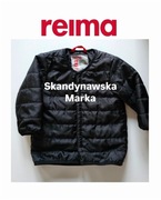 Reima Tec kurtka dziecięca 86 cm czarna podpinka pikowana Ocieplana 