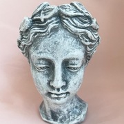 Doniczka osłonka twarz kobiety 