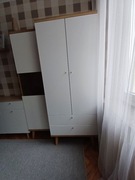 Szafa styl skandynawski dwudrzwiowa