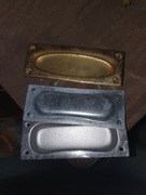 Stalowe wpuszczane uchwyty meblowe szuflady, wanienki, pokrywy korpusu