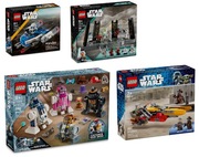 LEGO Star Wars 75385, 75391, 75437, 75392 pakiet Bez Figurek