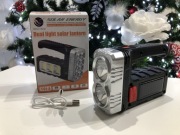 Latarka Solarna LED Szperacz POWERBANK USB Akumulator