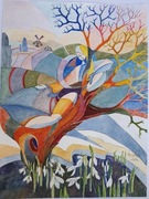 Akwarela - "Pani Zima"