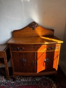 Komoda - szafka pomocnik - dębowa - kredens / bufet - Szwecja