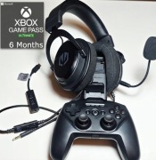Zestaw Cloud Gaming: Xbox Game Pass Ultimate + Pad + Słuchawki + DAC