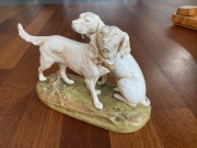 Psy Setery Angielskie - Royal Dux sygnowana