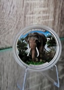 Srebrna moneta Asia Big Five: Asian Elephant 1oz 2023 kolor