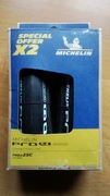 2x MICHELIN PRO4 SERVICE COURSE 25mm (700x25C) opona szosowa zwijana NOWA