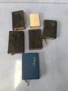 Stare modlitewniki 6 sztuk