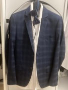 Młodzieżowy garnitur Aljeka 158/164 marynarka spodnie mucha pasek