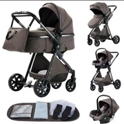 Wózek 3w1 dziecięcy nowy wózek spacerówka gondola nosidełko Fotelik 