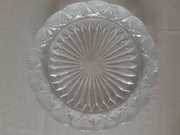 2 talerzyki kryształowe PRL