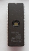M27C512-70XF1 27C512-70 szybki EPROM UV 70ns SPRAWDZONY STM 