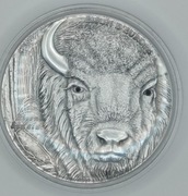 2012 Togo  1500 Francs  European Bison  2 oz