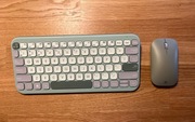 Asus -klawiatura bezprzewodowa plus bezprzewodowa mysz Microsoft - zielone