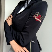 Frak jeździecki Iris Bayer 34 XS granat