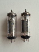 2x 6P1P-EV NOS, lampy elektronowe, dobrana para