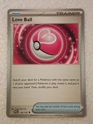 Love Ball 156/167 Karta POKEMON TCG Scarlet & Violet Twilight Masquerade