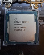 Procesor Intel Core i5-7400T 7gen 4 rdzenie 4 wątki 2.40Ghz 3.00Ghz 6MB 35W
