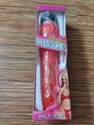 Klasyczny  wibrator z silikonowym wykonczeniem