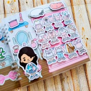 Książeczka na rzepy Toca Boca. Twój różowy świat.