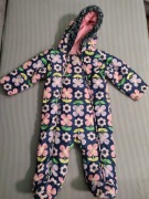 Kombinezon na polarze rozmiar 72, 9-12 miesięcy 