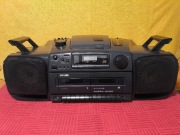 PHILIPS AZ 8404 //radiomagnetofon z CD + PILOT // sprawny  // (26)