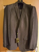 garnitur 2 cz. slim stalowo-czarny 44S 170/88/76