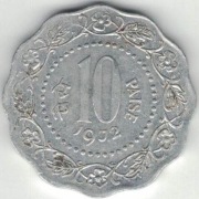 Indie 10 pajs paise 1972 C - 26 mm - Kalkuta - nr 3