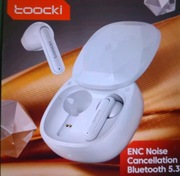 Słuchawki Bezprzewodowe Toocki RD20 TWS Bl 5.3 ENC Red.szumów 3D Stereo