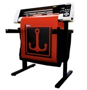 Ploter tnąco-rysujący + OPOS Teneth T24A + nowa taśma teflonowa