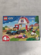 Nowe LEGO City 60346 Farma stodoła i zwierzęta gospodarskie świnka owca
