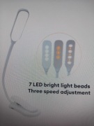 Book Light Lampka do czytania 7 Leds 1W