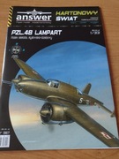 Model kartonowy Answer PZL 48 Lampart 