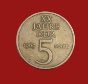 Moneta 5 marek 1969, Niemcy