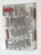 Zestaw samoprzylepnych bezbarwnych mocowań do przewodów 30szt