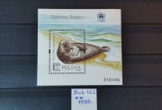 Blok 162** 1998 r - Ochrona Bałtyku FOKA SZARA 
