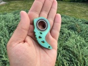 Keyspinner Basic - Brelok Keyrambit TikTok Biały