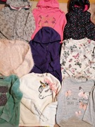 Bluzy i sweterki dziewczęce, kamizelka ocieplana roz 122/128 FIRMOWE 