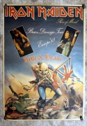 plakat Iron Maiden The Trooper thrash heavy black metal rock PRL